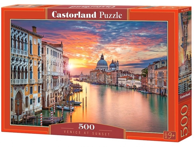 Puzzle 500 dielikov západ slnka v Benátkach