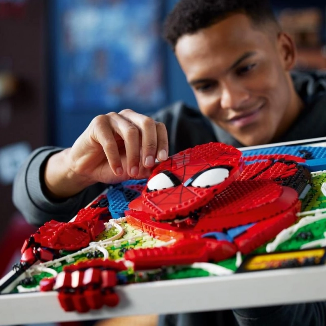 Úžasný Spider-Man LEGO Art