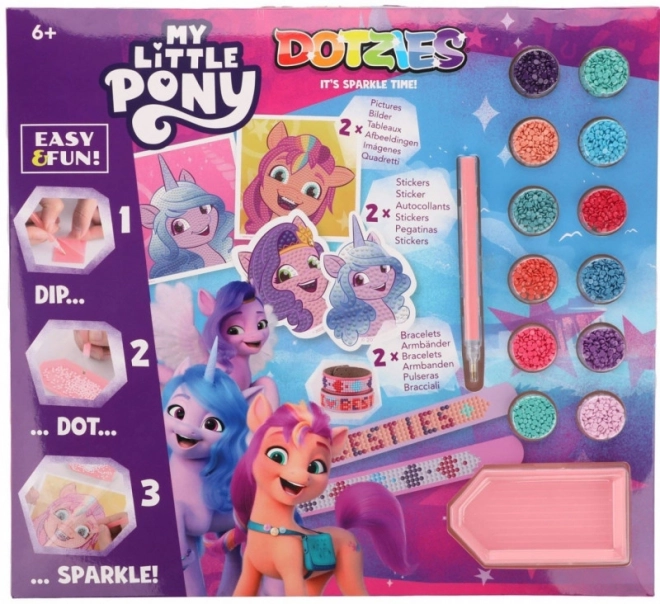 Zostava aktivít Diamond Dotz My Little Pony