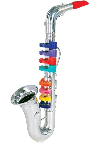 Saxofón s 8 klapkami 43 cm