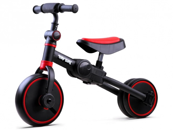 Detský trojkolesový bicykel 3v1 Tiny Bike – Červená