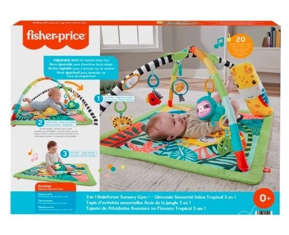 Fisher-Price Hracia dečka so žirafou 3v1