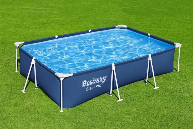 Bazén Steel Pro Deluxe 300x201x66 cm s pumpou a filtrom