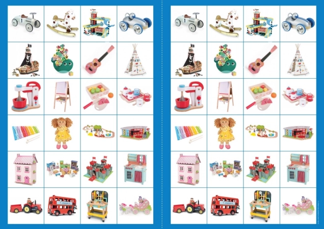 2Kids Toys papierové pexeso – drevené hračky