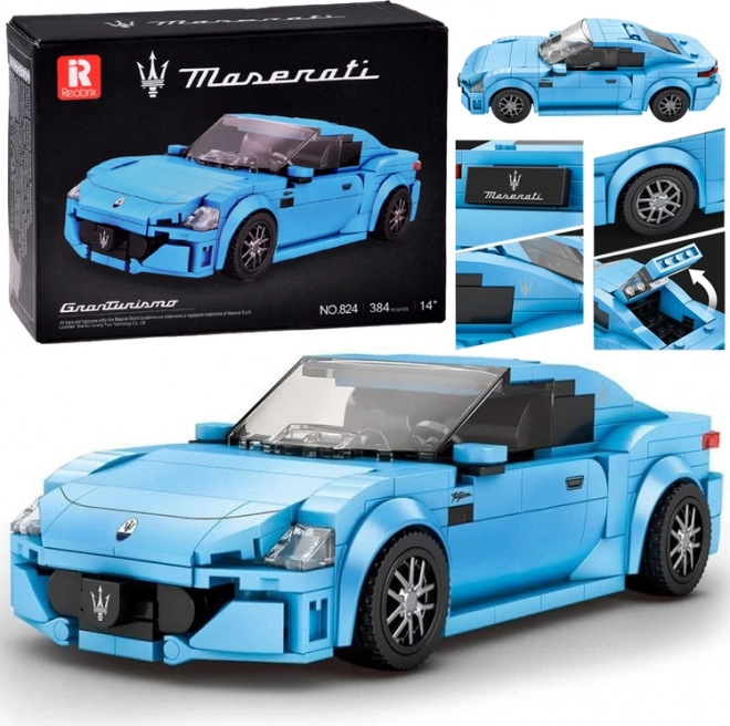 Technické stavebnice MASERATI GranTurismo – licencovaný model auta, 384 dielikov