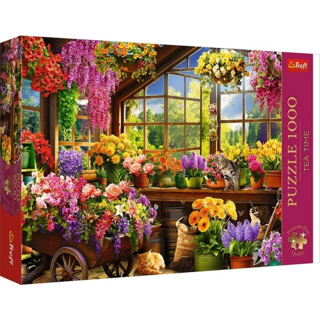 Puzzle 1000 dielikov Premium Plus Prípravy na jar