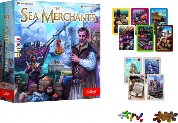 Trefl the sea merchants: kupci na mori – strategická stolová hra