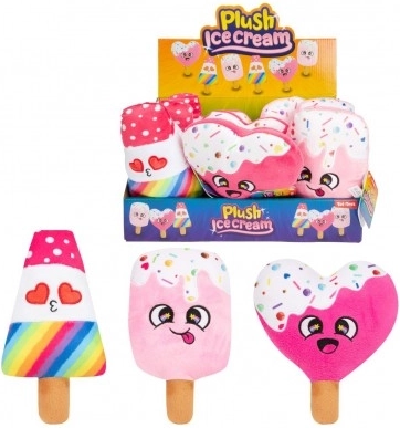 Plyšová Nanuk Zmrzlina 16 cm - 3 Druhy