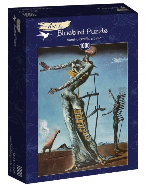 Puzzle Hořící Žirafa 1000 Dielikov