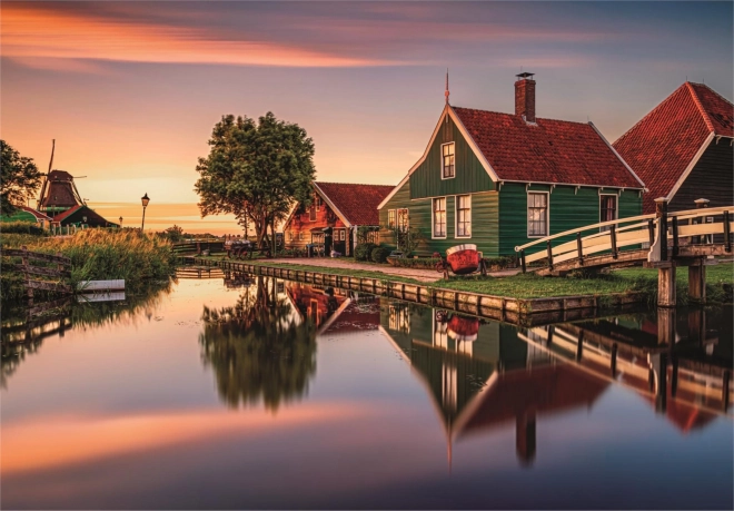 Clementoni Puzzle Vesnice Zaanse Schans 1500 dielikov