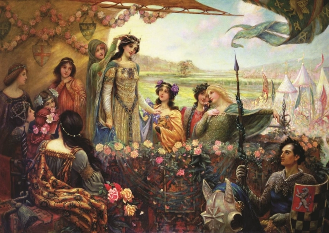 Puzzle Lancelot a Guinevere 3000 dielikov