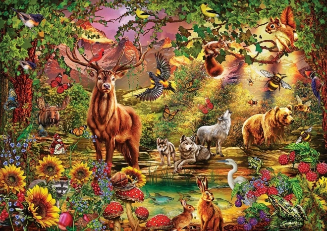 Puzzle Magický les 1000 dielikov