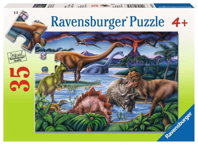 Ravensburger Puzzle Dinosauri 35 Dielikov