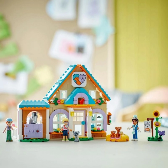 Lego Friends kôň a veterinárna klinika