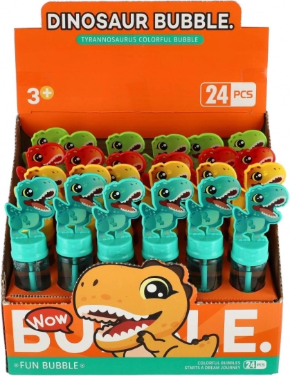 Bublifuk dinosaurus 40ml plast