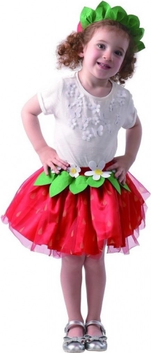 Kostým na karneval Jahoda pre deti