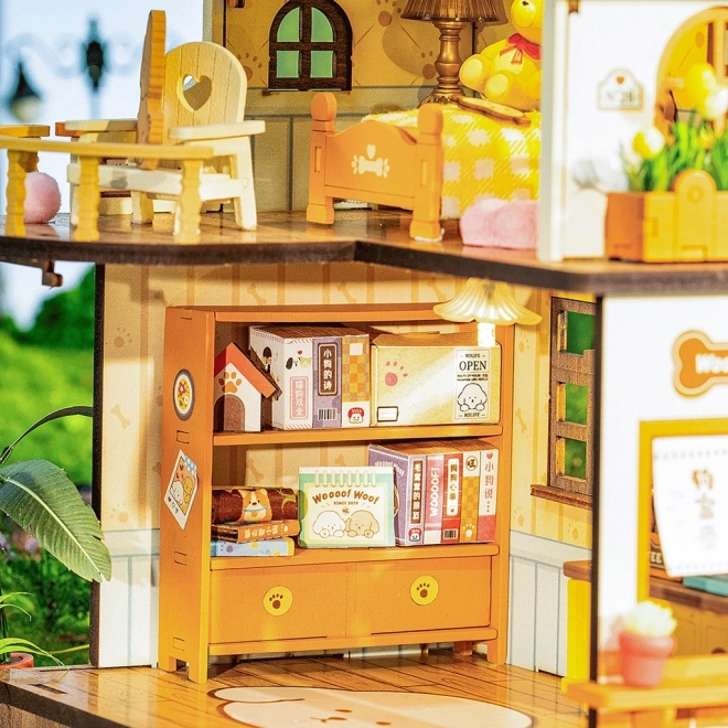 Miniatúrny domček Domček pre šteniatka