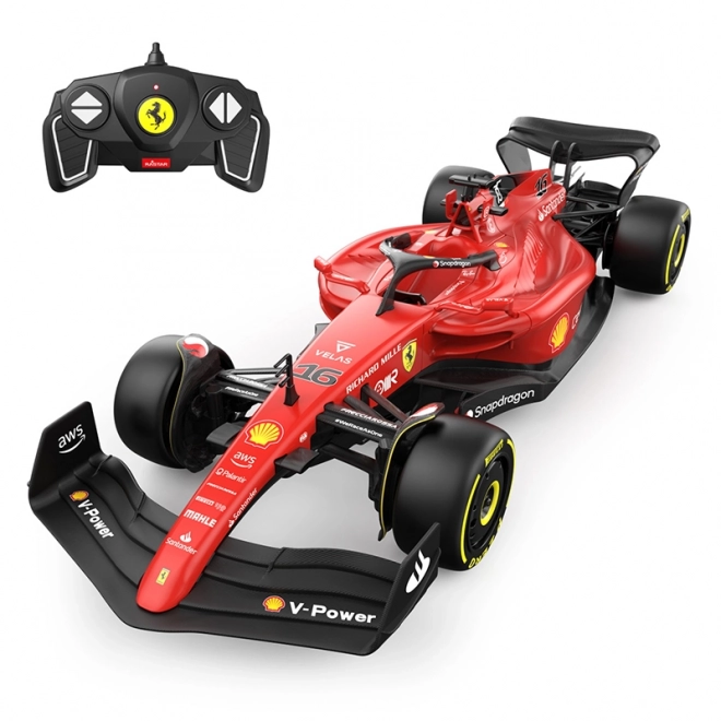 Model Ferrari F1 75 na diaľkové ovládanie v mierke 1:18