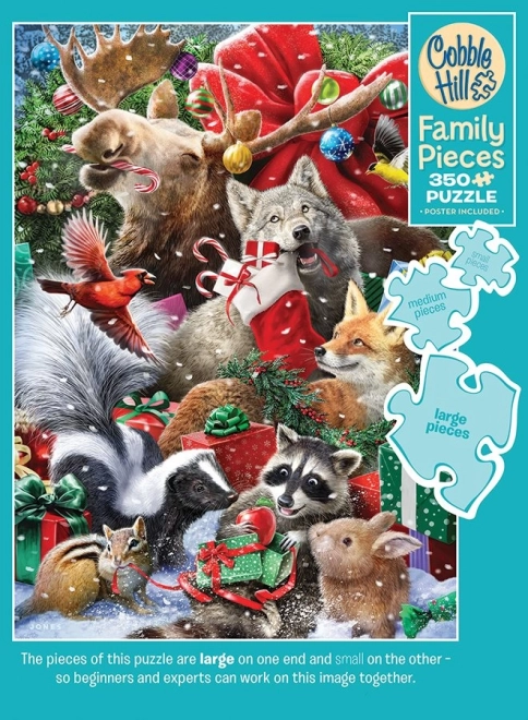 Rodinné puzzle Sváteční přátelé