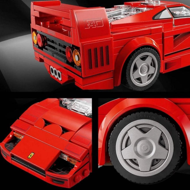 Kocky Speed Champions supersportové auto Ferrari F40