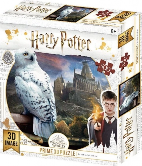 Prime 3D Puzzle Harry Potter: Hedviga 500 Dielikov