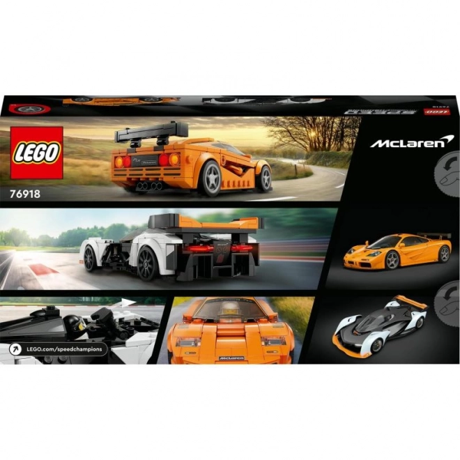 LEGO Speed Champions McLaren Solus GT a McLaren F1 LM