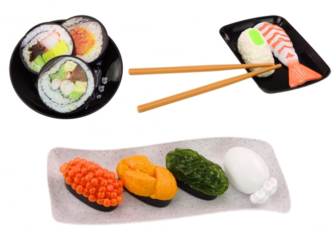 Detský sushi set s krevetami, 22 dielov