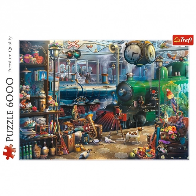 Puzzle Stacja Kolejowa 6000 dielikov