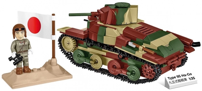 Japonský ľahký tank Type 95 Ha-Go - stavebnica COBI