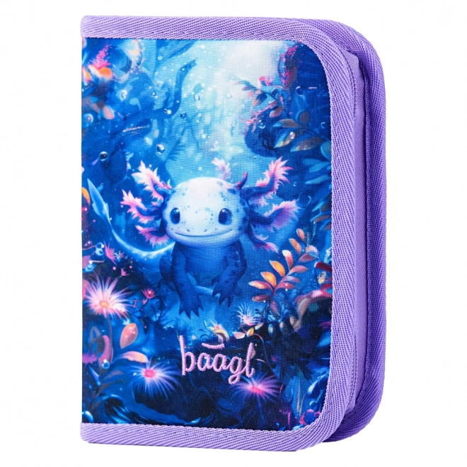 Školský peračník jednoposchodový Axolotl
