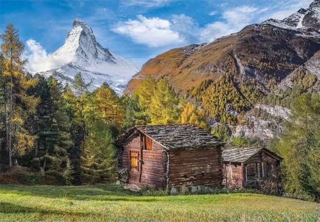 Čarovný Matterhorn puzzle 500 dielikov