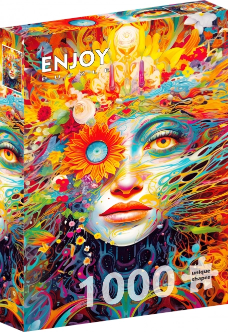 Puzzle Odvážna múza 1000 dielikov
