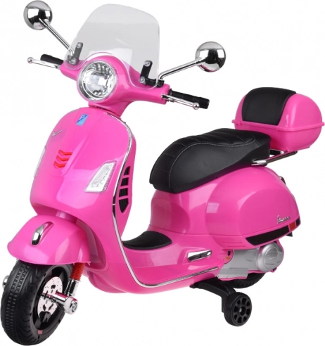 Elektrický skúter Vespa GTS Super pre deti – Ružová