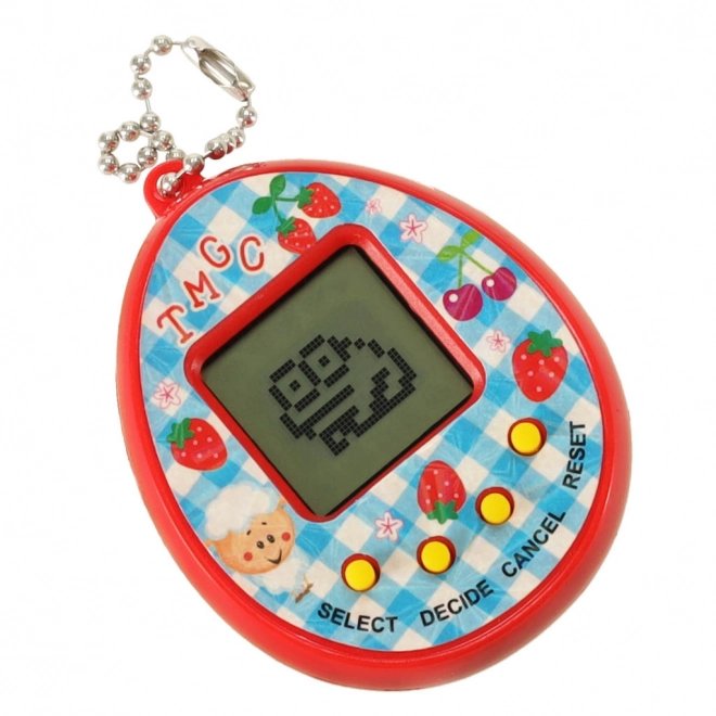 Tamagotchi červené elektronické vajíčko