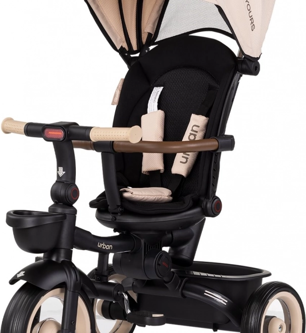 Chipolino trojkolka so strieškou Urban 2v1 Biscotta