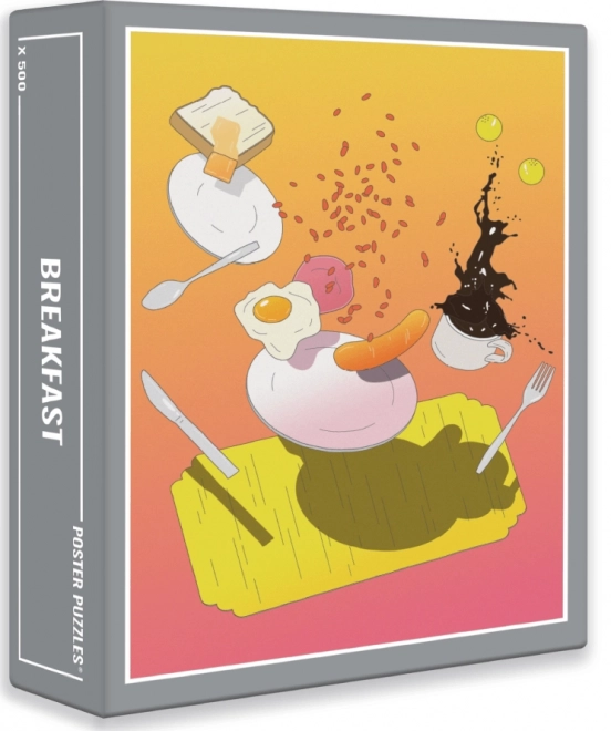 Puzzle Raňajky 500 Dielikov