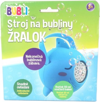Bublinkový stroj Žralok