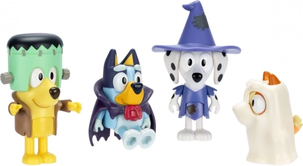 Figúrky Bluey - Bál v Prestrojení 4-pack