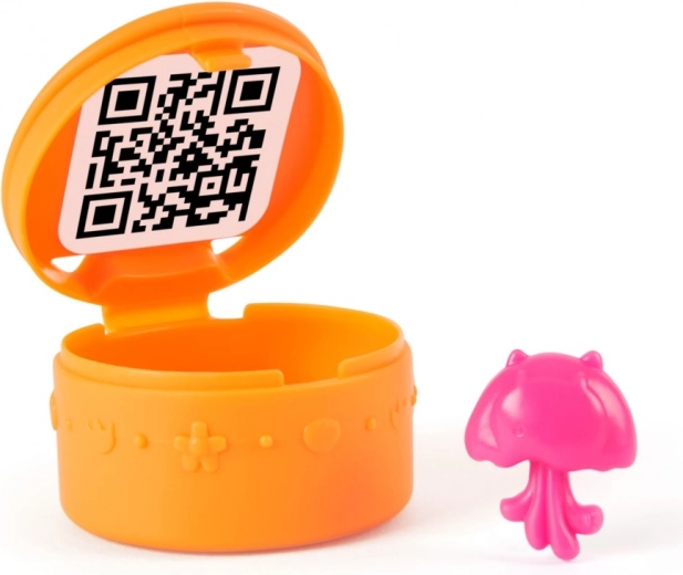 Kapsula so skrytým prekvapením a QR kódom
