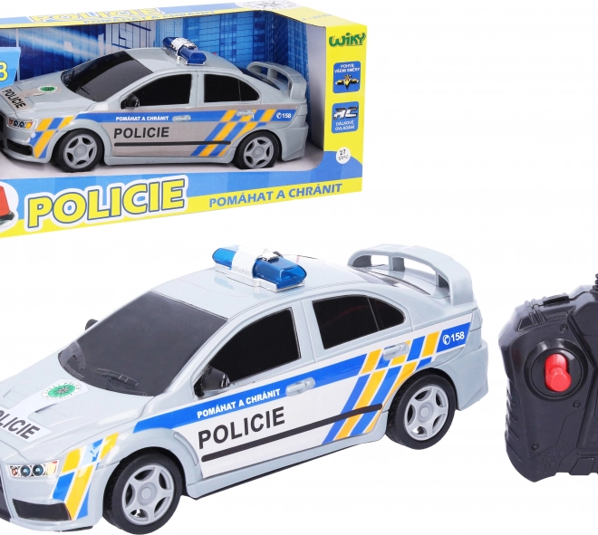 RC auto polícia SR na diaľkové ovládanie 23 cm