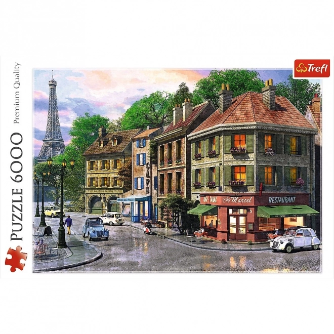 Puzzle 6000 prvkov, Parížska ulica