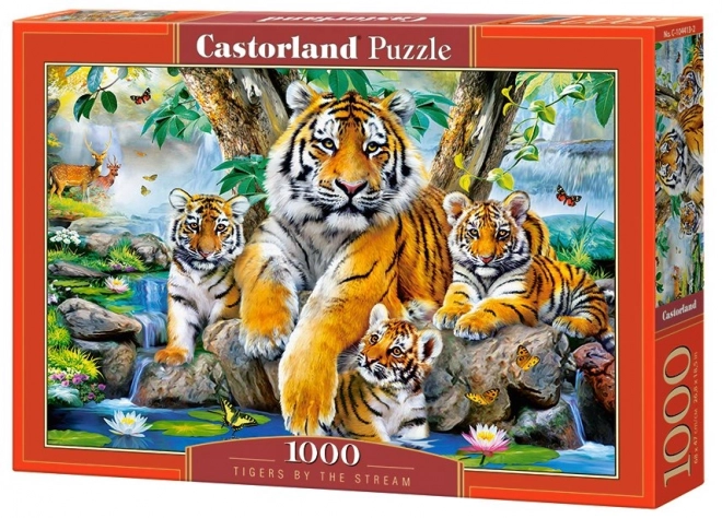 Puzzle Tygri Pri Rieke 1000 Dielikov