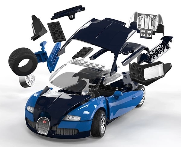 Model auta QUICKBUILD Bugatti Veyron