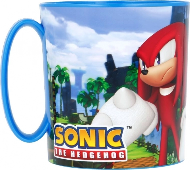 Plastový hrnček s motívom Sonic 390 ml