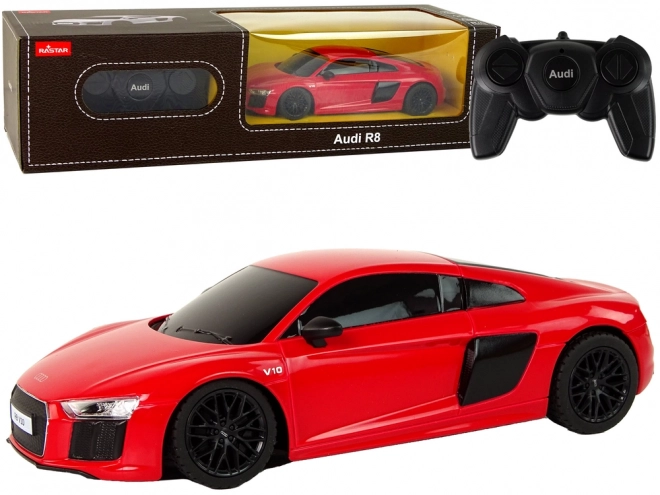 R/C auto Audi R8 červené