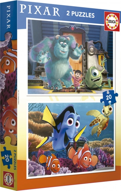 Educa puzzle Disney Pixar 2x20 dielikov