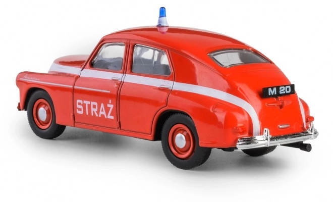 Pojazd PRL Warszawa M-20 Stráž