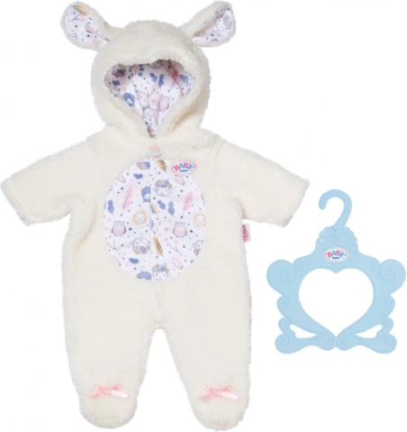 baby born plyšový overal ovečka pre bábiky 43 cm