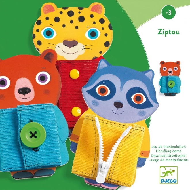 Zapínacie zvieratká Djeco