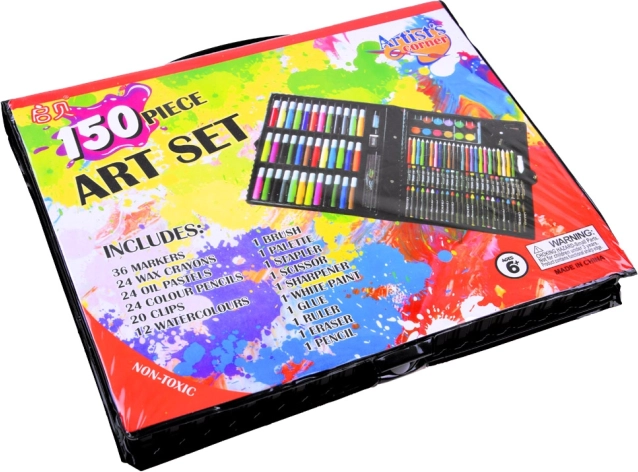 Široká paleta farieb a techník